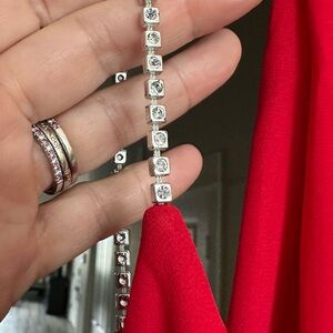 Vintage RED Morgan and Co. by Linda Burnell evening wear